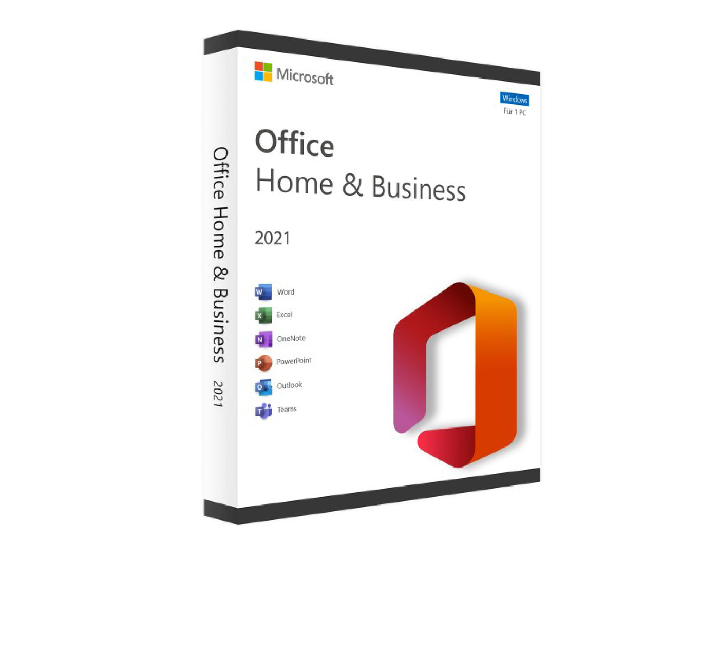 Microsoft Office 2021 Home and Business Windows 32/64 Bit Voll­ver­si­on