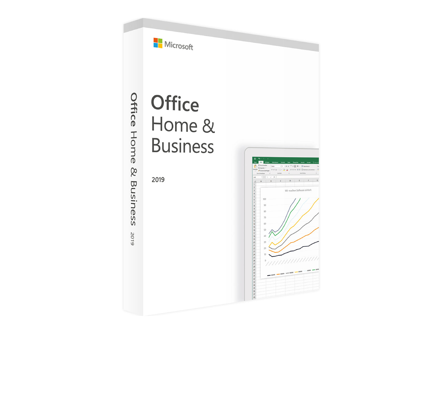 Microsoft Office 2019 Home and Business | zer­ti­fi­zier­ter Shop + Käu­fer­schutz | Neu